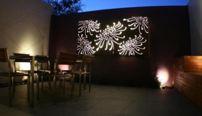 O laser cortou o painel claro de aço da característica de Corten da tela decorativa exterior de Waratah