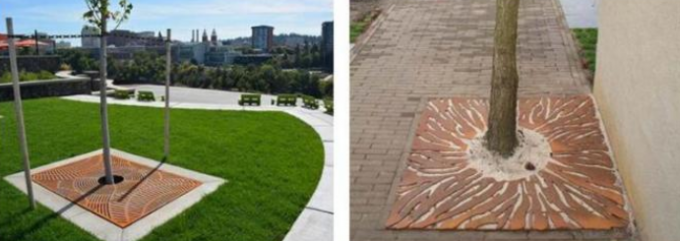 Árvore de aço oxidada personalizada de Corten do metal que raspa para o jardim decorativo