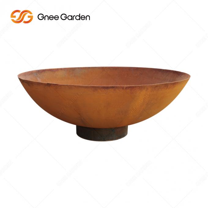Poços de aço exteriores ardentes de madeira do fogo de Corten da bacia de fogo do metal de Firepit