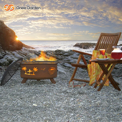 Serviço resistente do ODM do OEM de Firepits do aço de Corten do metal da erosão