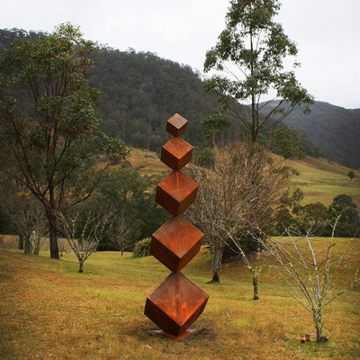 Escultura de aço exterior grande Rusty Metal Statues For Gardens de Corten