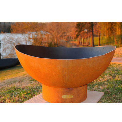Fogo de aço ardente de madeira Pit For Patio Decor de Corten