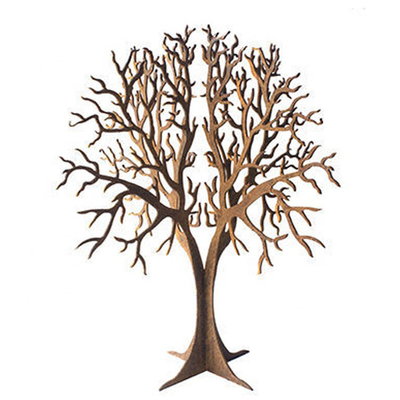 O aço de Corten oxidou escultura exterior vivo da árvore do metal decorativa