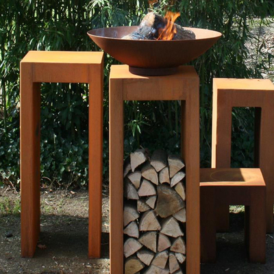 Fogo Pit For Outdoor Garden do aço de Corten do metal da casa