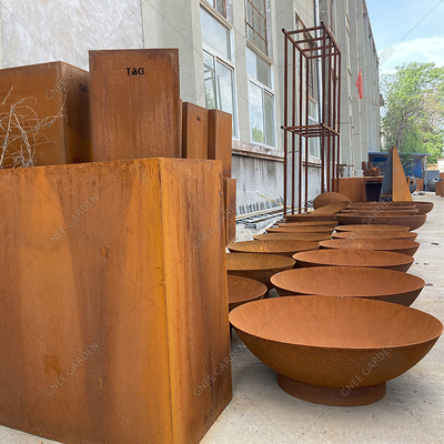 Fogo Pit For Outdoor Garden do aço de Corten do metal da casa