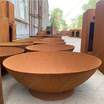 Fogo Pit For Outdoor Garden do aço de Corten do metal da casa