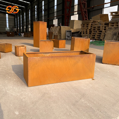 Fabricante retangular dos potenciômetros de flor dos potenciômetros exteriores dos plantadores do jardim