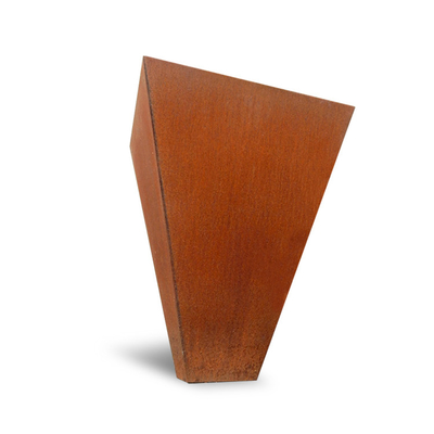resistência exterior grande do tempo do potenciômetro de flor de Corten do plantador do metal de 890*720*440mm