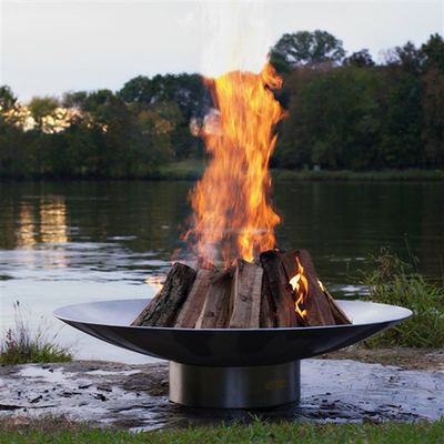Personalizado resistindo ao fogo de queimadura Pit For Camping do carvão vegetal de aço