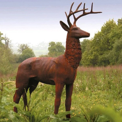 As estátuas de bronze exteriores modernas do GV TUV Corten bronzeiam estátuas da jarda 175cm
