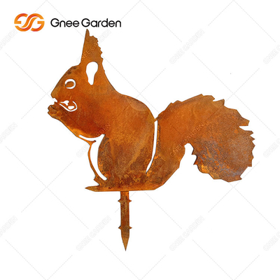 Dos ornamento de aço do jardim de Corten da categoria de AISI GB escultura animal