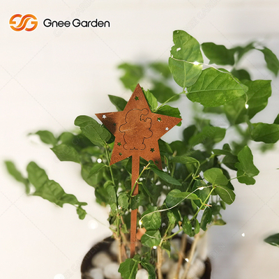 Metal Rusty Garden Ornaments Customizable Size de Art Craft Corten Steel do CE grande