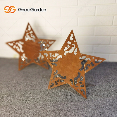 Laser de aço customizável dos ornamento do jardim do metal de ASTM Corten que corta ofícios