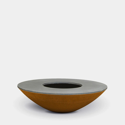 do metal de aço exterior grosso da bacia de fogo de 2.0-3.0mm fogo de acampamento Pit Prerusted Corten