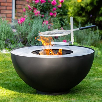 Oxida o soldador ardente de madeira sem fumaça resistente do assado de Firepit resistido pre