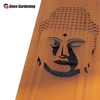 O laser decorativo moderno dos produtos do jardim do metal do GV cortou os painéis de aço de Corten