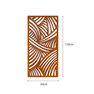 Resistir ao laser exterior de aço do divisor da tela do metal cortou para a decoração