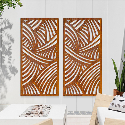 Resistir ao laser exterior de aço do divisor da tela do metal cortou para a decoração