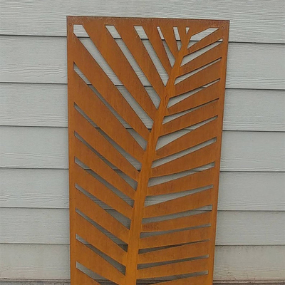 A decoração exterior Corten feito-à-medida o jardim de aço seleciona 2.5mm grossos