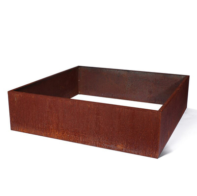 O aço do TUV Corten levantou o costume da cama 65l*65w*30h Cm do jardim pintado