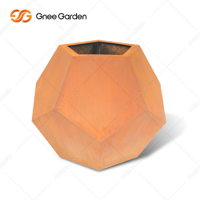 Potenciômetro de aço decorativo da planta de Corten dos plantadores do jardim do ODM Corten do OEM antiusura