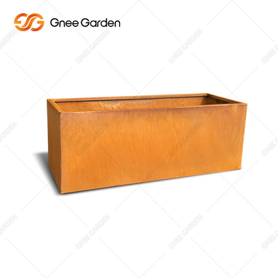 O TUV certificou o plantador exterior molhando fácil do metal grande - feito sob medida