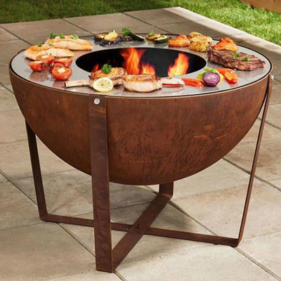 aprovação do CE das grades de 1200mm Dia Charcoal Buring Outdoor Cooking