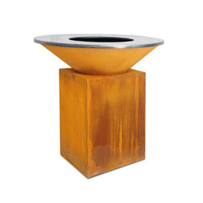 Grade de cozimento exterior do assado da tabela de Tepanyaki que resiste ao aço para o jardim