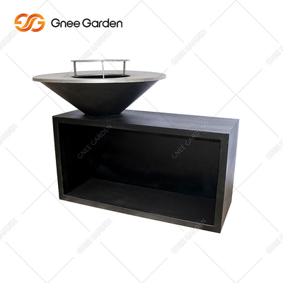 Ignição eletrônica de cozimento exterior de aço modular da espessura das grades 3mm de Corten
