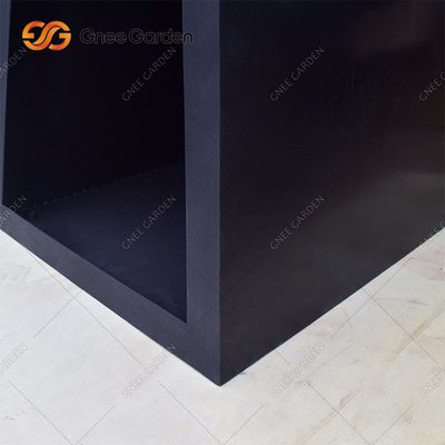 Fogueiras de aço corten enferrujadas para churrasco com churrasqueira a gás para churrasco ao ar livre