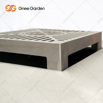 fogo de aço móvel grosso Pit Customized Size do assado de 3mm Corten