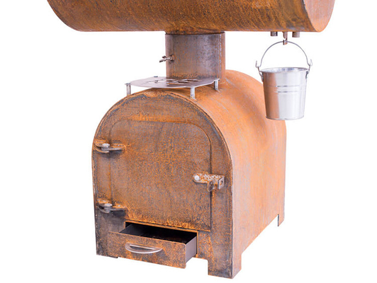 As grades de cozimento exteriores de aço de Corten da horta oxidaram pre
