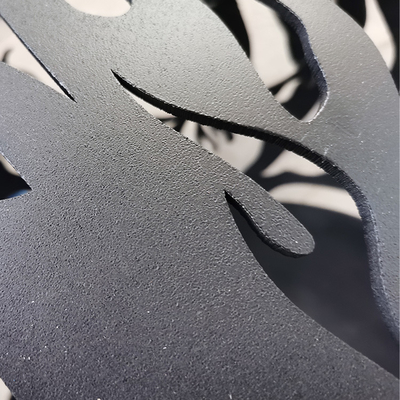 Fogueira de aço padrão Phoenix para pátio ao ar livre esfera de corten para aquecimento de jardim