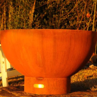 O laser customizável cortou o fogo de aço portátil Pit Outdoor Prerusted de Firepits Corten