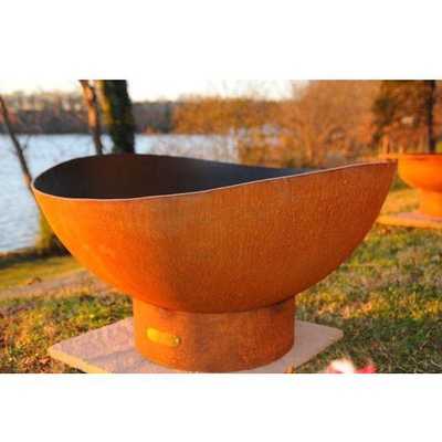 Fogo de aço ardente de madeira Pit For Patio Decor de Corten