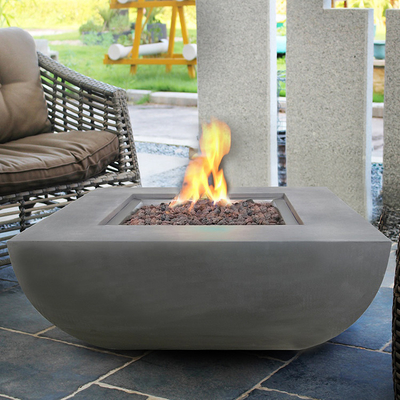 Poço de aço 34inch do fogo de gás de Corten da fogueira do jardim do quintal largamente
