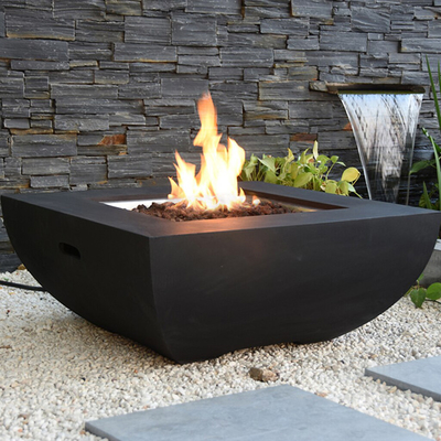 Poço de aço 34inch do fogo de gás de Corten da fogueira do jardim do quintal largamente