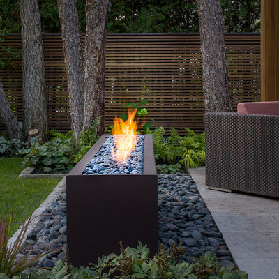 Fogo de aço Pit Outdoor Home Garden Decoration Rusty Corten Steel Fire Pit