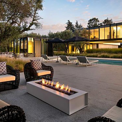 Cor exterior de aço de Pit Table With Natural Rusty do fogo de Pit Garden Decor Corten Steel do fogo