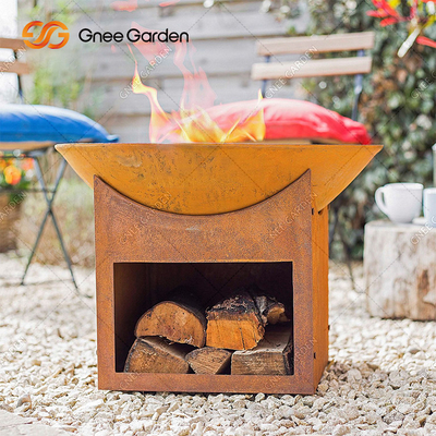 corte do laser de 56cm em volta do fogo Pit For Garden Decoration de Corten