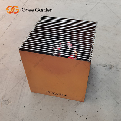 O aço de acampamento exterior de Corten do jardim do pátio oxida fogo Pit Wood Burning 3mm densamente