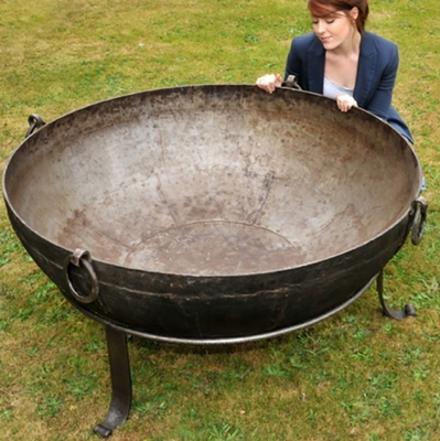 Fogo de aço material Pit Wood Burning Black do metal de Corten da corrosão exterior 60-150cm