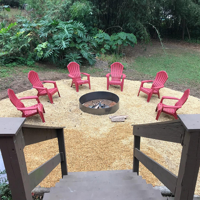 Madeira de aço exterior de Pit Garden Round Fire Bowl do fogo de Corten que queima a cor preta