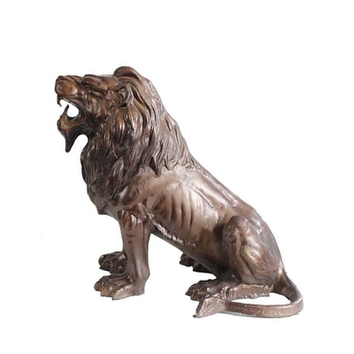 Vida exterior da escultura do metal do GV H130cm - ornamento animais do jardim do tamanho
