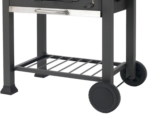 Grelhador a carvão ao ar livre com mesas laterais grelha em sistema de grelha Grelhadores a carvão Grelhadores para cozinhar ao ar livre Grelhadores para cozinhar ao ar livre