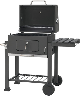 Grelhador a carvão ao ar livre com mesas laterais grelha em sistema de grelha Grelhadores a carvão Grelhadores para cozinhar ao ar livre Grelhadores para cozinhar ao ar livre