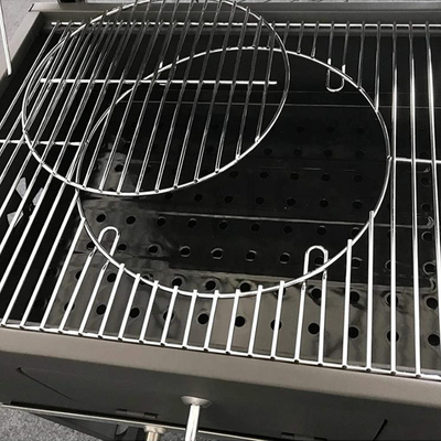 Grelhador a carvão ao ar livre com mesas laterais grelha em sistema de grelha Grelhadores a carvão Grelhadores para cozinhar ao ar livre Grelhadores para cozinhar ao ar livre