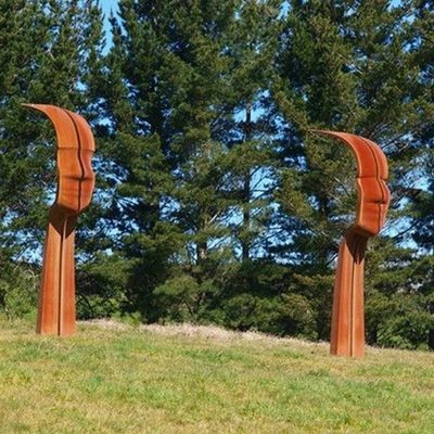 Ornamento do jardim do metal do serviço do ODM do OEM grandes com aprovação do GV