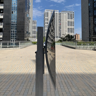 Escultura ereta livre personalizada 304 316 do metal de aço inoxidável