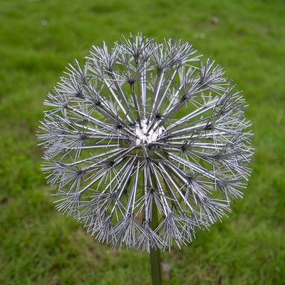 jardim de aço inoxidável de Art Electroplate Dandelion Shape For da jarda 304 316